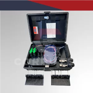 CAJA NAP TIPO LIBRO 1X16 CON SPLITTER 1X8