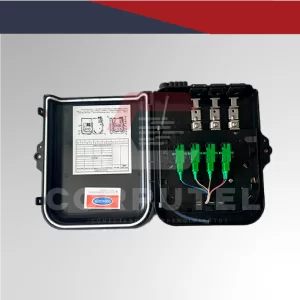 CAJA NAP 1X8 CON SPLITTER 1X8 TIPO LIBRO