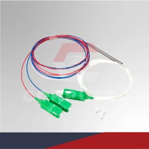 Splitter 1X2 SC/APC con conectores