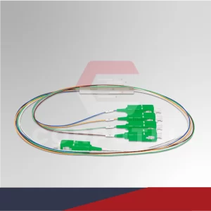 Splitter 1X4 SC/APC con conectores