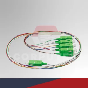 Splitter 1X8 SC/APC con conectores