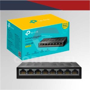 SWITCH DE 8 PUERTOS GIGABIT CASE PLASTICO SERIE LITEWAVE - LS1008G